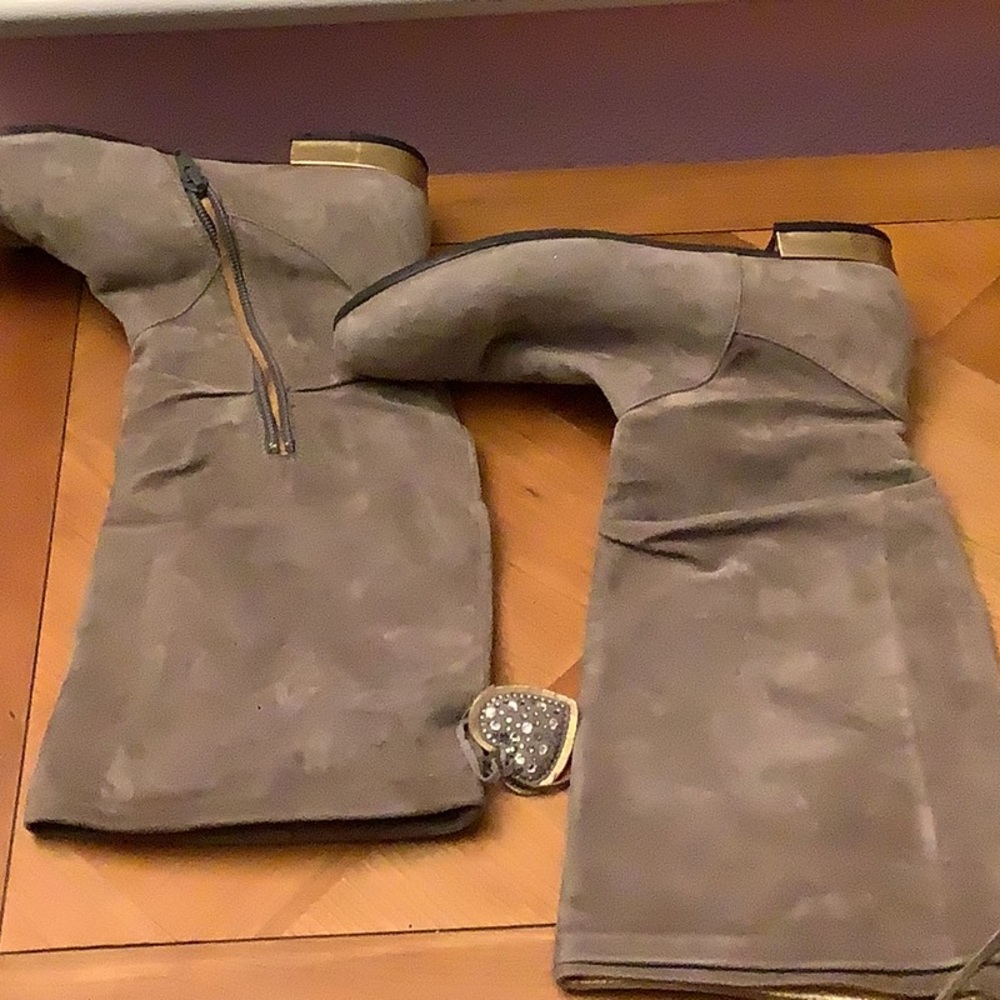 I Pinco Pallino gray suede boots